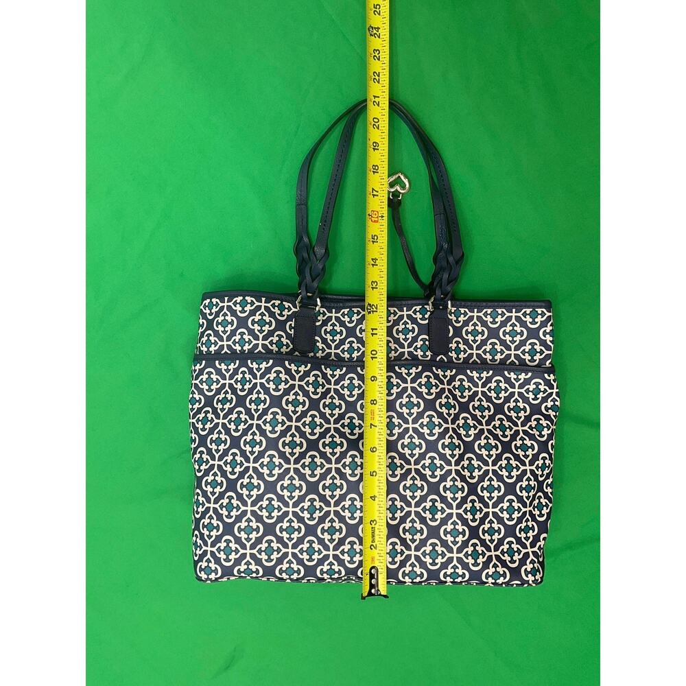 Brighton Araceli Carryall Tote Blue & White Geometric Carryall Tote - Picture 9 of 16
